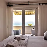 Znjan Beachfront Balcony 2plus2 Sea View *