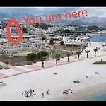 Znjan Beachfront Balcony 2plus2 Sea View Apartmán Split