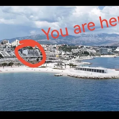 Apartman Znjan Beachfront Balcony 2plus2 Sea View